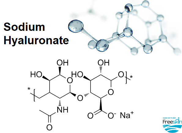 Công thức cấu tạo Sodium Hyaluronate
