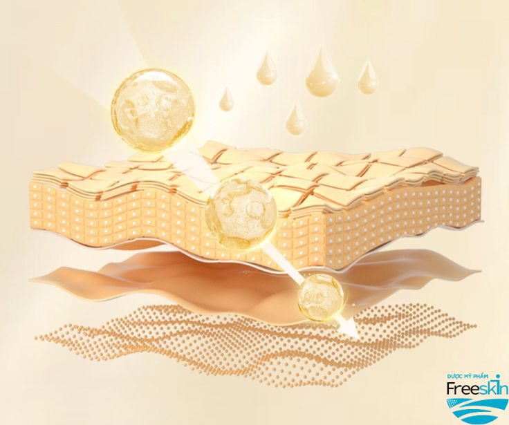 Thẩm thấu sâu tới các tầng da