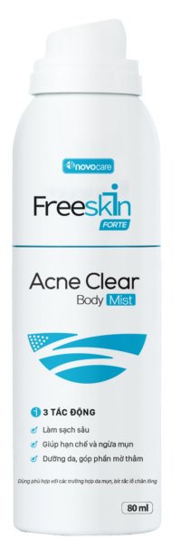Xịt mụn Freeskin chuyên dùng cho mụn lưng, mụn cơ thể, viêm nang lông